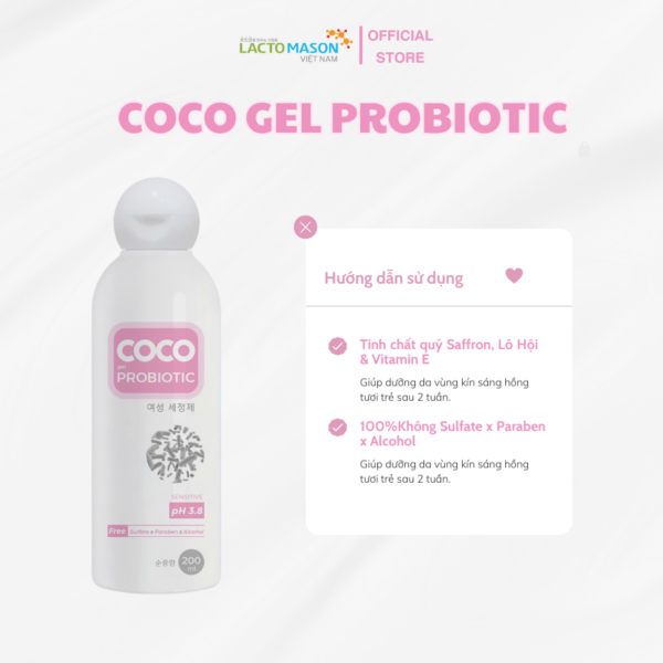 Dung dịch vệ sinh Lợi Khuẩn COCO PROBIOTIC