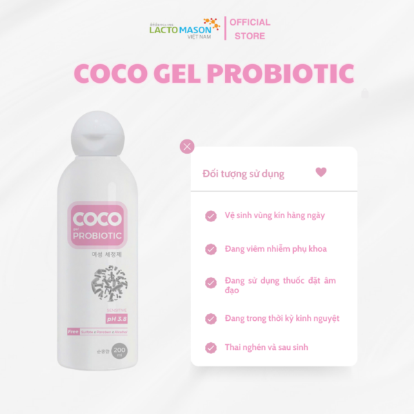 Dung dịch vệ sinh Lợi Khuẩn COCO PROBIOTIC